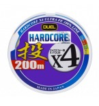 Плетеный шнур DUEL HARDCORE X4 200м 0.8 multicolor